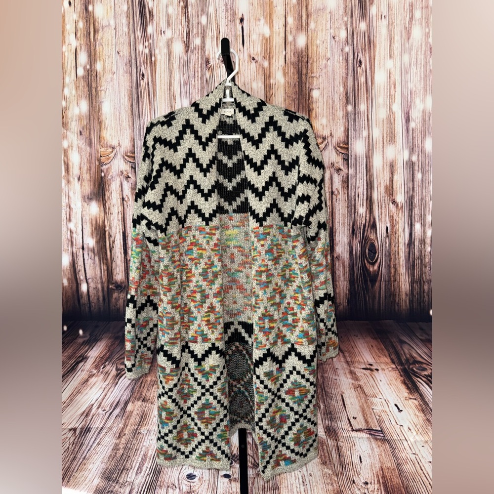 Debut Multicolor Patterned Cardigan